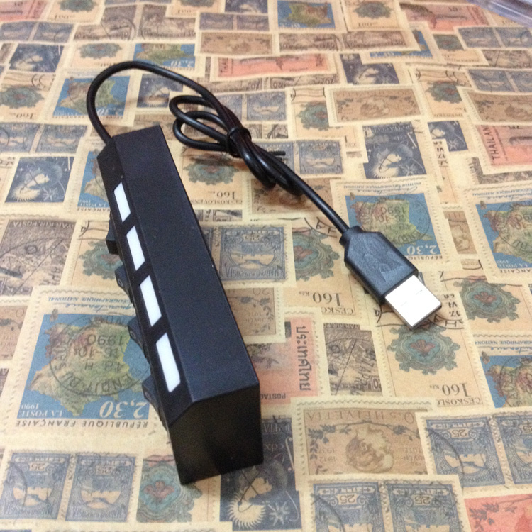 Nhà máy trực tiếp một máy tính USB2.0 bộ chuyển đổi tốc độ cao trong bốn cổng hub chia USB HUB với một công tắc - USB Aaccessories cáp kết nối ổ cứng hdd