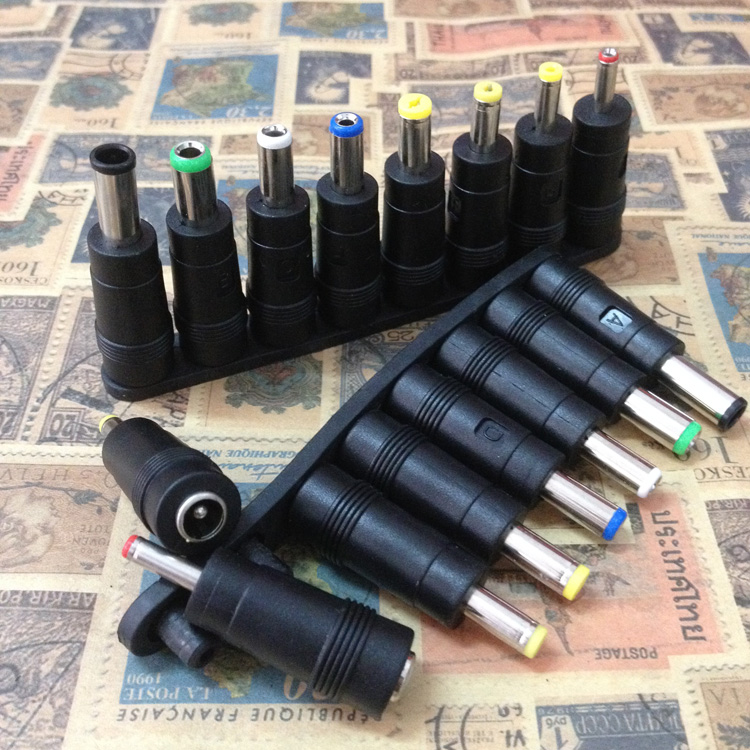 Factory direct DC conversion head 8-position plug plug DC plug socket power adapter DC head