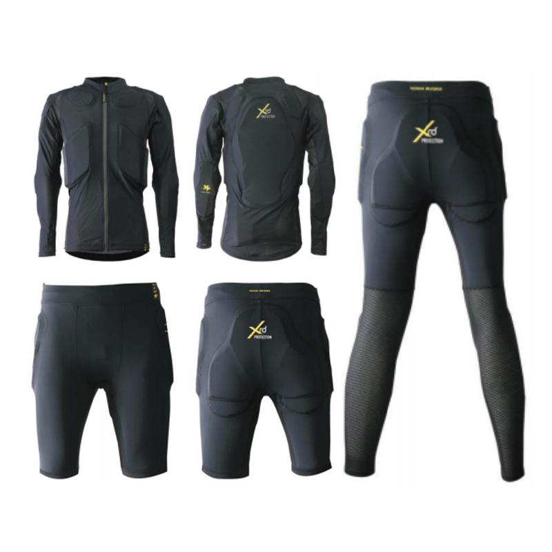 Ski protective armor Armour full suit female male bodyguard kneecap kneecap double board Rogers Kevlar