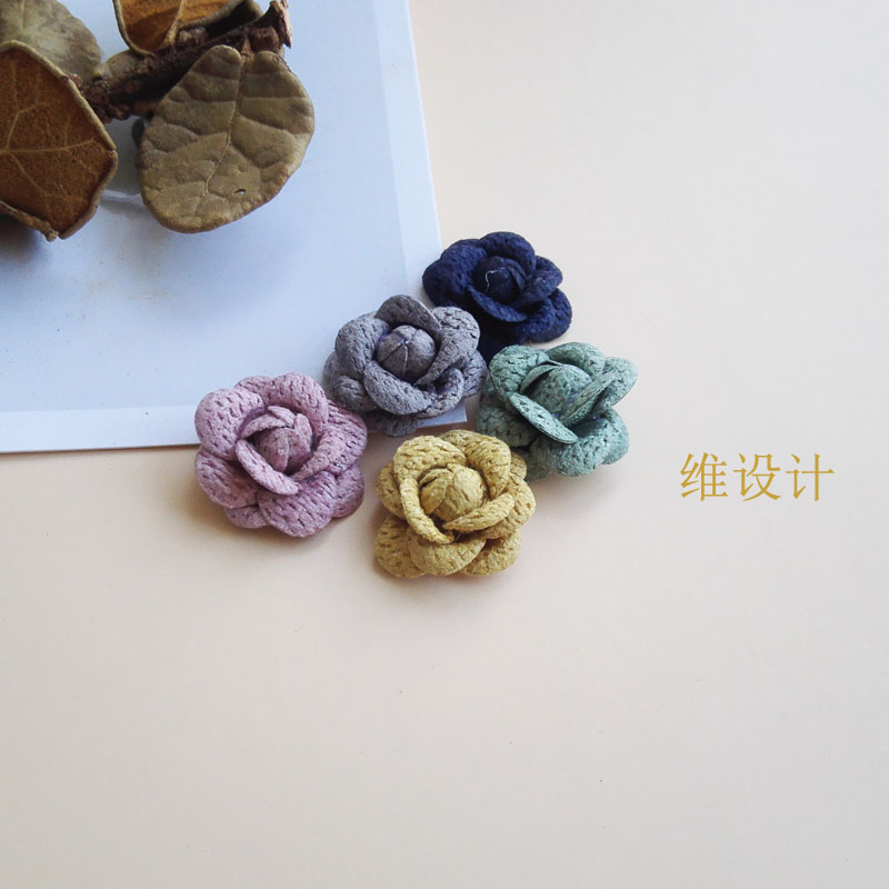 5 Yuan Two Super Mini Pink Color Green Exit Korea Buyi Mountain Tea Flower Cubic Blossom Accessories Accessories Accessories