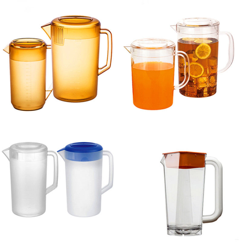 Cold kettle 2L large-capacity PC acrylic frosted juice cold kettle 5L with scale high temperature milk tea shop resistance to falling