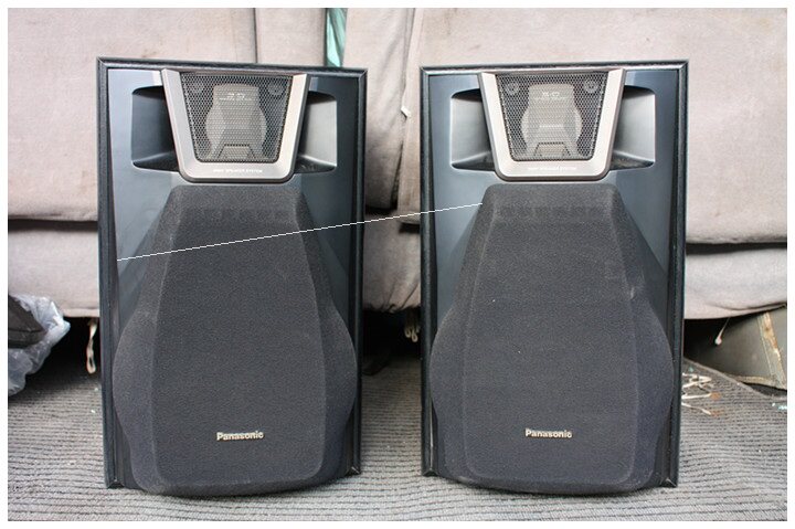 Secondhand Japan Original Clothing Panasonic SC-VC868 Sound Box Passive Speaker Fever Speaker HIFI speaker 6 au