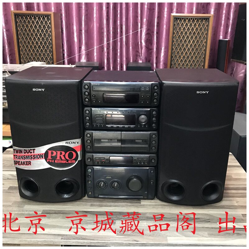 Secondhand Original Clothing Japan Imports Sony FH-E9X Combo Acoustics Japan Combo Acoustics