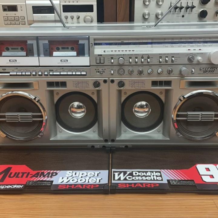 怀旧夏普GF-777收录机：日本原装声宝777收音机，带你重温那个时代的音乐记忆！