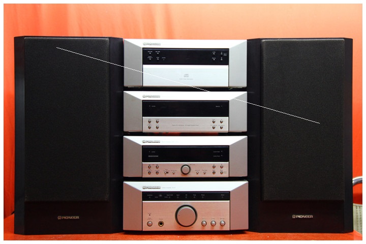 Secondhand Japan Original Dress Pioneer Pioneer A-C3 Combo Acoustics Combo Acoustics Fever Acoustics