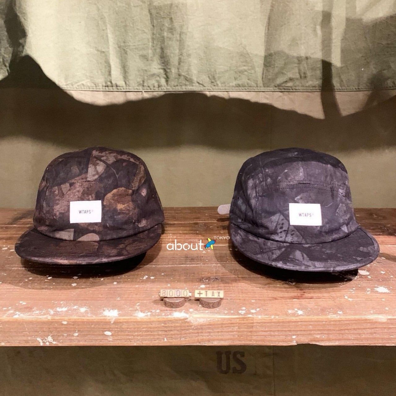 現貨WTAPS T-5 / CAP. COTTON. RIPSTOP. CAMO 落葉帽子-淘寶Taobao