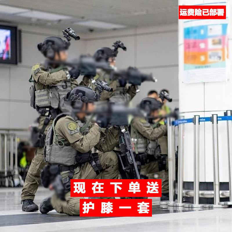 U.S. army gen3 frog suit black gray strong attack industrial tactical suit special forces commando spring and autumn physical training combat suit