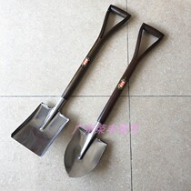 Taiwan Liangjia Hua-Bai Gang Shuiliu with long handle pointed square shovel gardening garden shovel balcony planting flower shovel