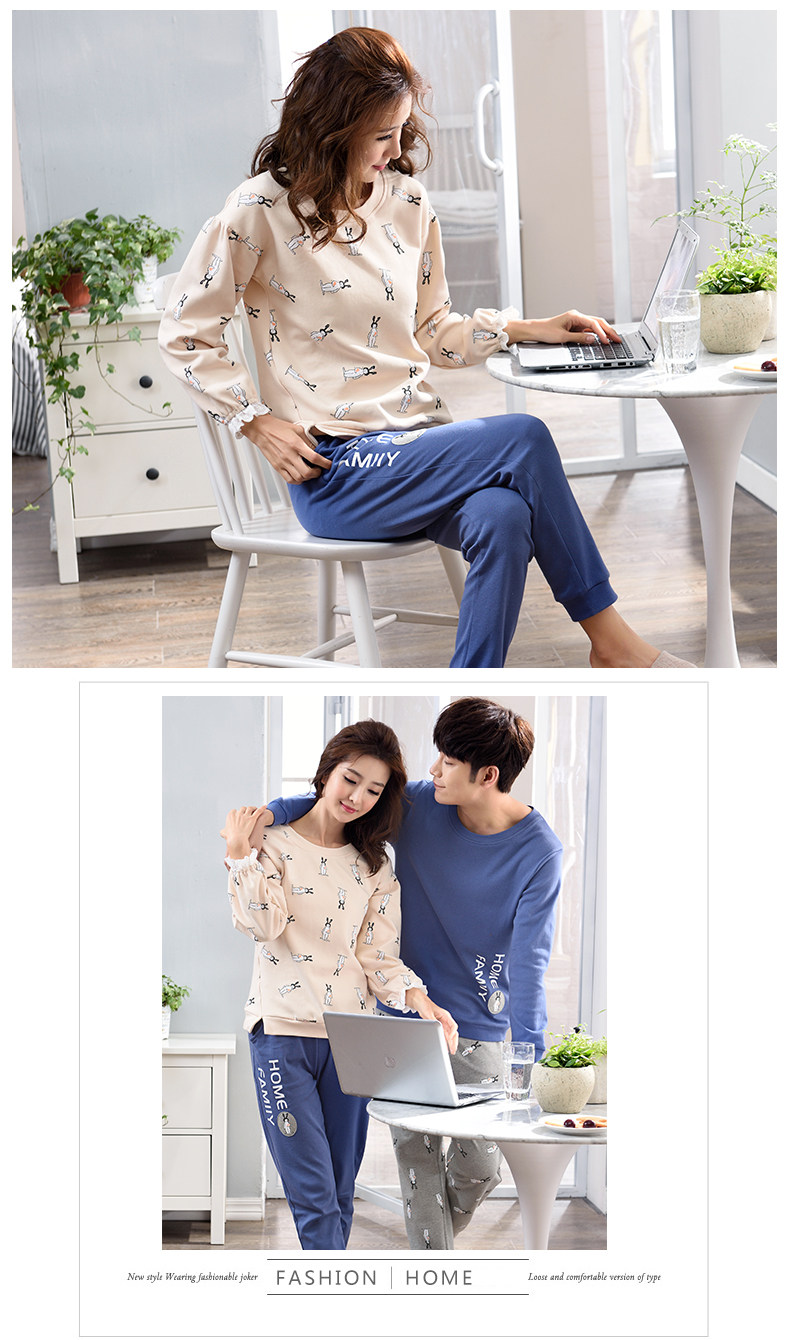 Pyjama mixte en Coton à manches longues - Ref 2988466 Image 76