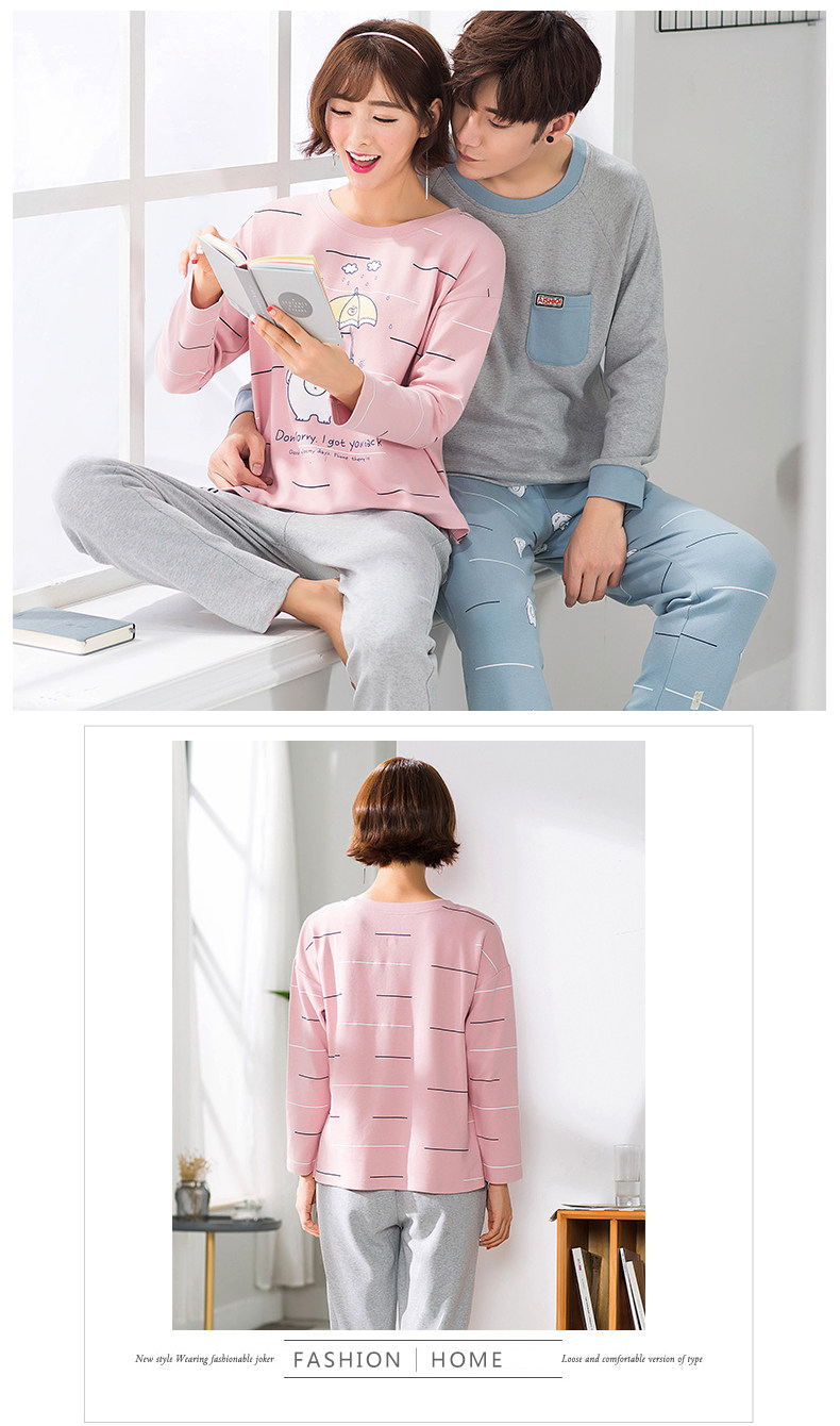 Pyjama mixte en Coton à manches longues - Ref 2988466 Image 101