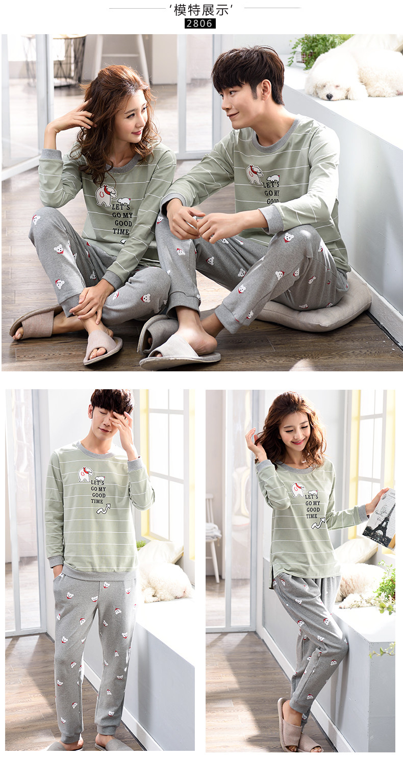 Pyjama mixte en Coton à manches longues - Ref 2988466 Image 83