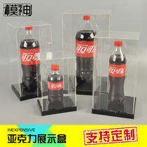 Transparent acrylic display box hand-made Lego storage model cover toy Gundam building blocks dustproof box customization