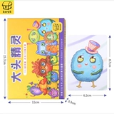 Детская кукла, карточная игра, настольная игра, игрушка, карточки проверки знаний, семейный стиль