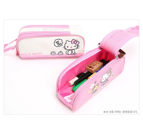 Hello kitty, импортный пенал для карандашей, в корейском стиле