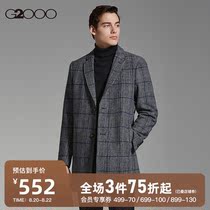  G2000 mens mall with the same classic style mid-length slim-fit coat coat male 98120503