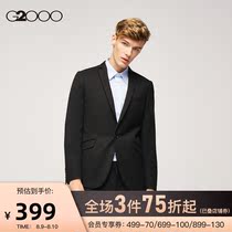 G2000 mens mall with the same classic black slim-fit business suit mens blazer 88110224