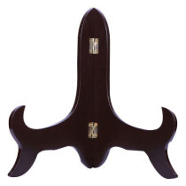 Semi-matte disc tray bracket wooden Puer Tea Cake Tea rack craft tray triangle bracket tea rack