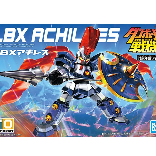 Конструктор-ансамбль ЛБХК 001 Ахиллес сборная модель войн Carton fighter Wars LBX 001 Achilles