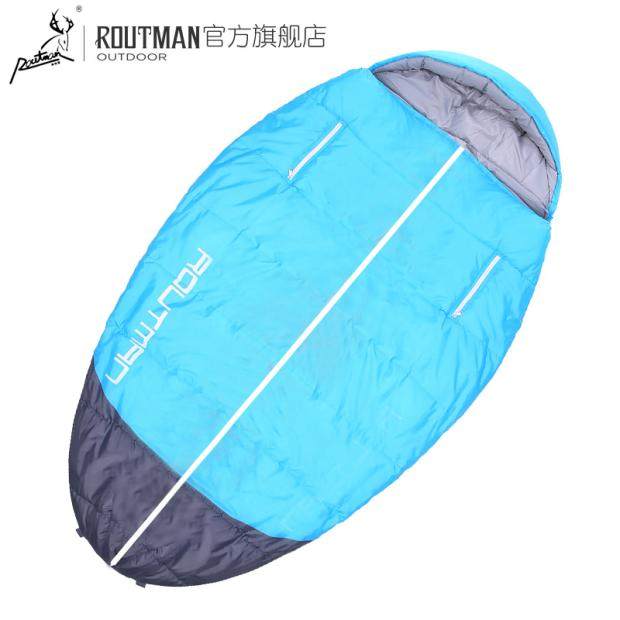 Lutman reaches out to the sleeping bag Adult Indoor steps up widening of oversize outdoor supplies Night Shift Duty Fat Sleeping Bag