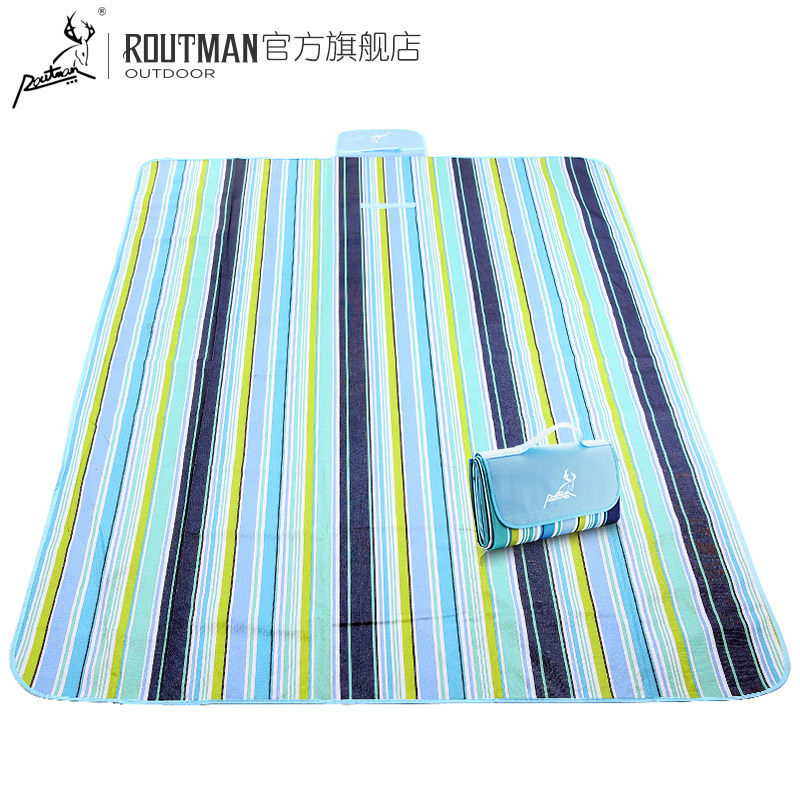 Road Tman Picnic Mat Moistureproof Outdoor Picnic Camping Beach Tent Ground Mat Waterproof Thickened Lawn Mat Picnic Cloth