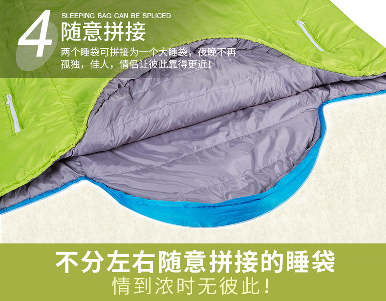 Lutman túi ngủ lạnh người lớn ngoài trời trong nhà duy nhất bẩn mùa thu và mùa đông dày văn phòng người lớn di động túi ngủ con nhộng cho bé