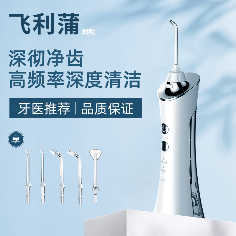 ドイツ製純正電動ウォーターフロッサー 家庭用 ポータブル 矯正用 特殊石ウォーターフロッサー クリーンウォーターフロス