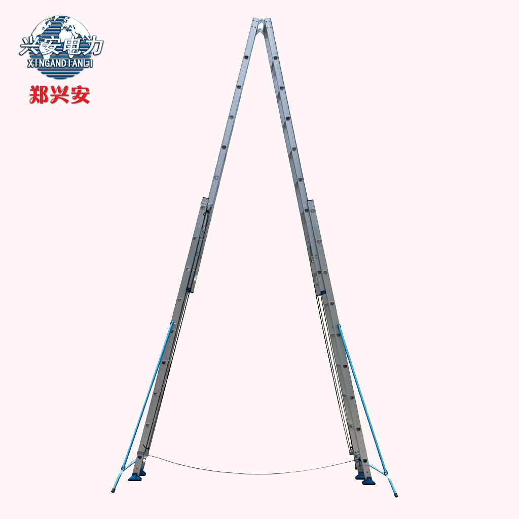 Zheng Xingan thickened aluminum alloy herringbone ladder 6 meters telescopic ladder Elevator A-shaped ladder climbing ladder Mobile engineering ladder