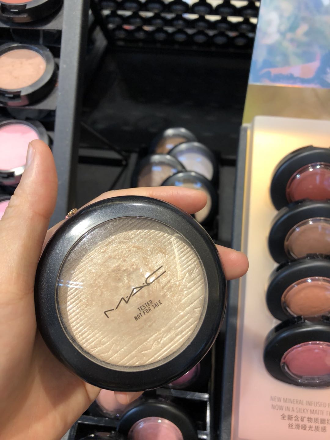 Macau MAC Mei Ke highlighting powder mac Double Gleam ginger highlight 9g three-dimensional brightening