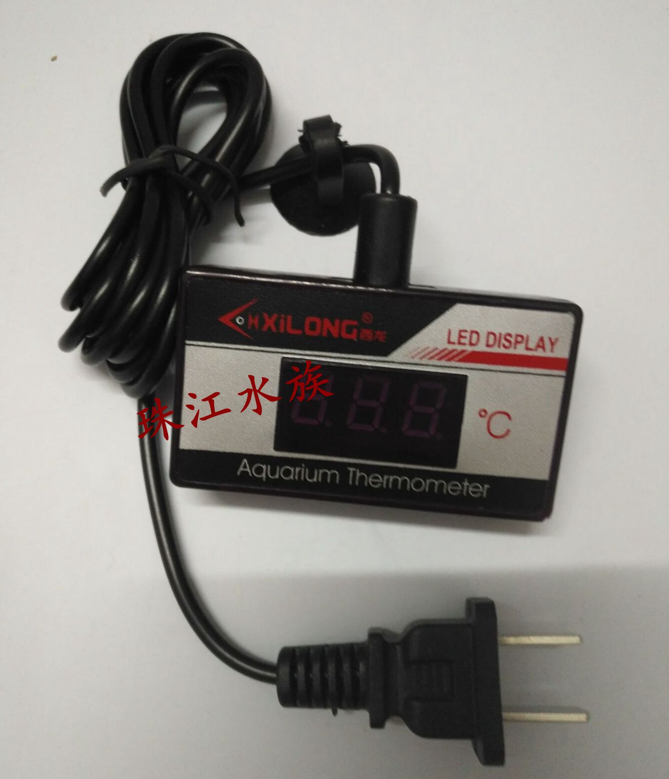 Fish tank special Cilong LED display thermometer plug-in electric test water meter