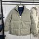 Baleno Men's Winter New Style Stand Collar Thickened Warm Puffer Jacket Men's Solid Color Versatile Jacket Men