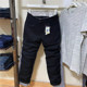 Genuine Baleno casual pants for men, new fashion, pure cotton, slim, simple, slightly elastic, black casual pants, men's trousers