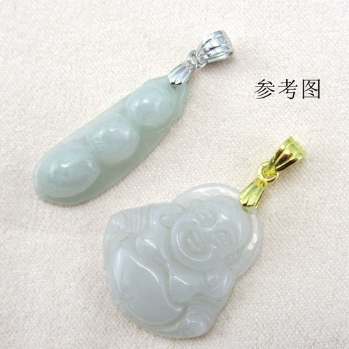 Аксессуары, застежка, изумрудная подвеска, серебро 925 пробы