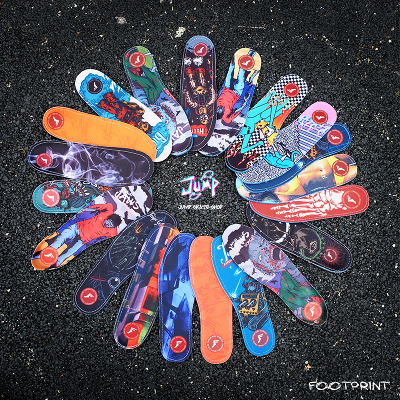 Footprint Insoles Fp Insoles Professional Shock-Absorbing Skateboard Insoles for Street Moves, Cushioning and Impact Absorption Jump Skateboard Shop Footprint Insoles Fp Insoles Professional Shock-Absorbing Skateboard Insoles for Street Moves, Cushioning and Impact Absorption Jump Skateboard Shop