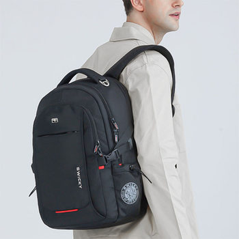 Men's Backpack with Large Capacity, High-End Feel, Stylish Design, Suitable for Laptops, High School Backpack, 2025 New Model