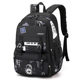 Junior High School Student Schoolbag Male Large Capacity High School Student Fifth and Sixth Grade Backpack Fashion Trendy Boy 2022 New Style