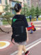 Junior High School Students' Schoolbags, Male High School Students' Large-Capacity, Weight-Reducing, Spine-Protecting, Waterproof College Student Backpacks, Girls' Backpacks, Baijiawei