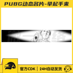Playerunknown's Battlegrounds Pubg Raise Your Hands Id Card Skin Cdk Dynamic Nameplate Name Steam Pubg