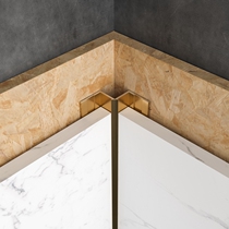 Holding Yong edge strip plate inner corner closing edge strip wall panel edge strip ceramic tile outer corner aluminum alloy metal strip black