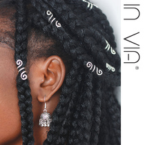 Dirty Braid Ring Buckle Accessories Hair Punk Headwear Hippie Style Braided Hair Buckle Metal Ring Scratch Hair Accessories Bohemian