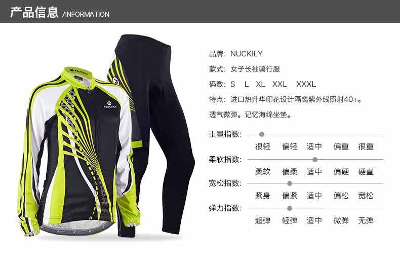 Tenue de cyclisme femme NUCKILY - Ref 2230261 Image 15