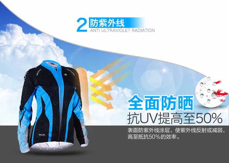 Tenue de cyclisme femme NUCKILY - Ref 2230312 Image 11