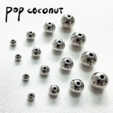 Базовые универсальные бусины из нержавеющей стали, браслет из бисера ручной работы, ожерелье, аксессуар, аксессуары, DIY