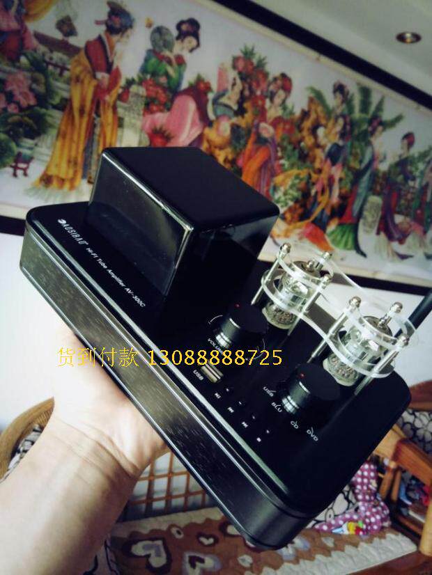 Distortion-free decoding hifi fever tube machine 4 0 bluetooth mini small vacuum tube computer desktop amplifier audio