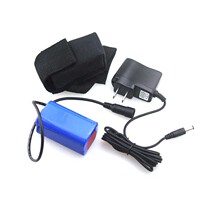  8 4V 4x18650 4400mAh Bicycle Light Battery pack Charger