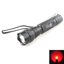 UltraFire WF-501B 3W CREE XR-E Q5 red 620nm LED flashlight