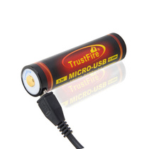 TrustFire Micro-USB 18650 3400mAh 12 58Wh rechargeable lithium battery