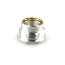 22 5mm thread diameter Ultrafire C12 flashlight special aluminum base circuit compartment