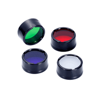  Nitecore 25 4mm Red Green and Blue astigmatism Flashlight Filter Lampshade