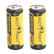 SKY RAY SR16340 3 7V 900 mA rechargeable lithium battery