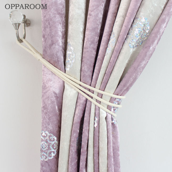 Three-strand cotton rope ROPETIEBACK minimalist curtain strap strap strap ornament wrap bundling decorative accessories